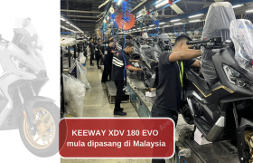 Arena Motosikal Keeway XDV180 EVO (2025)