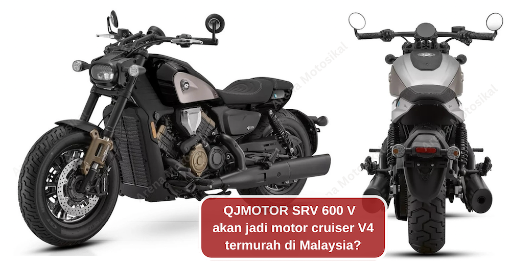 QJMotor SRV 600 V (2025) launch in Malaysia, price below RM34,000