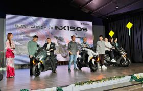Skuter WMOTO NX150S edisi 2026 yang dilancarkan MForce Bike Holdings ke pasaran Malaysia dengan harga RM6688