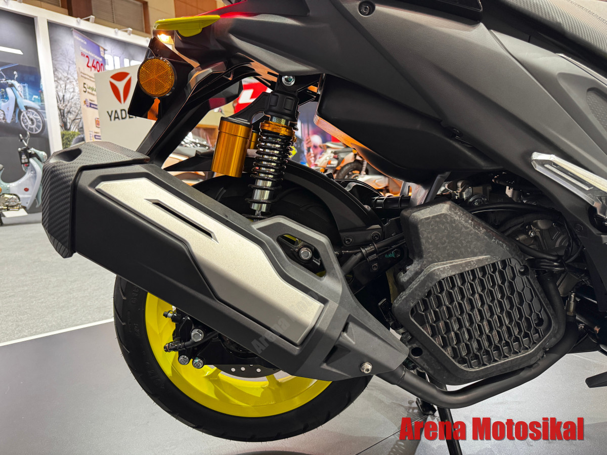 WMOTO Griffin 205 (2026) lancar di Malaysia Bike Show - Spesifikasi penuh, harga RM8,888 dan 4 warna pilihan