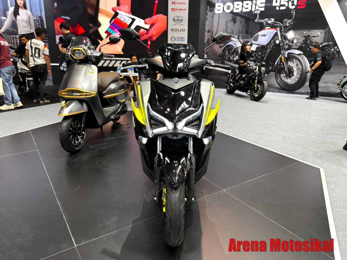 WMOTO Griffin 205 (2026) lancar di Malaysia Bike Show - Spesifikasi penuh, harga RM8,888 dan 4 warna pilihan
