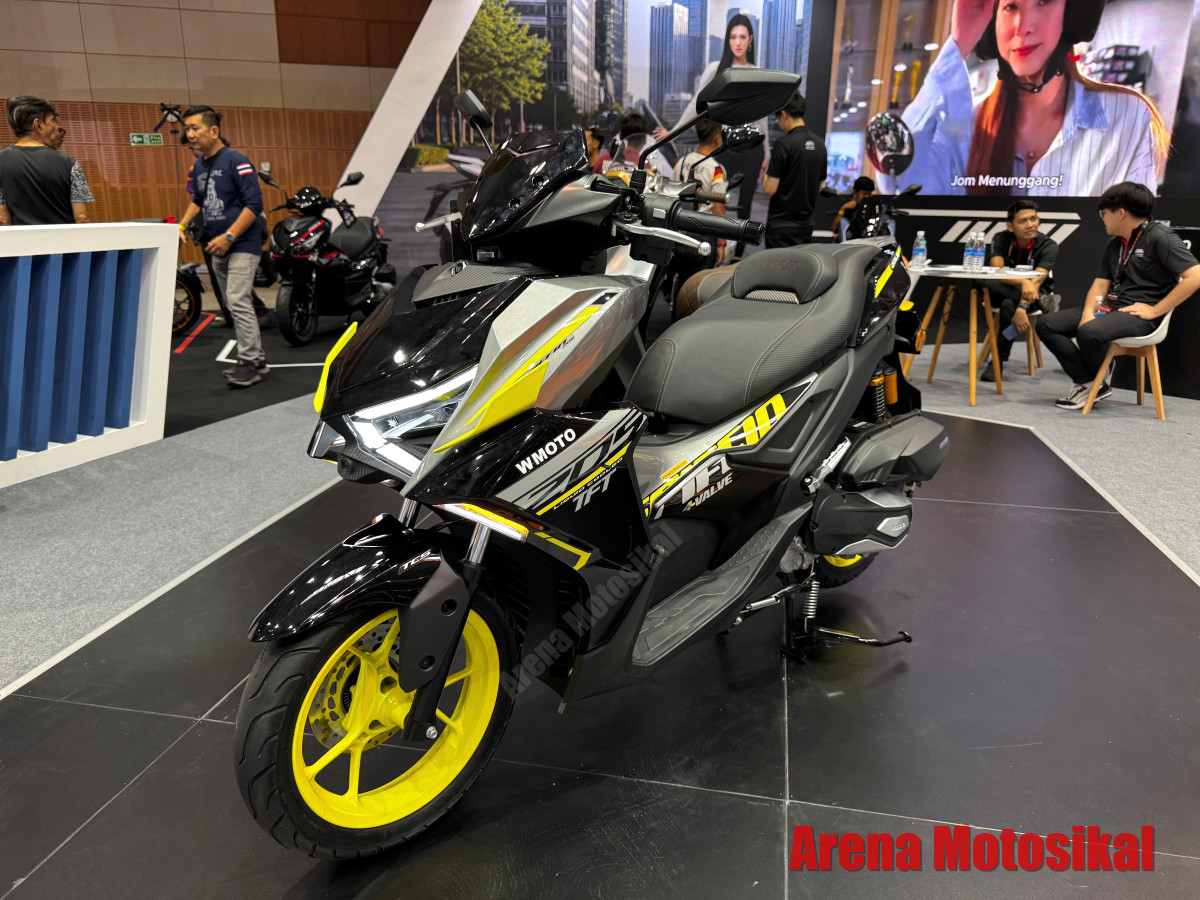 WMOTO Griffin 205 (2026) lancar di Malaysia Bike Show - Spesifikasi penuh, harga RM8,888 dan 4 warna pilihan