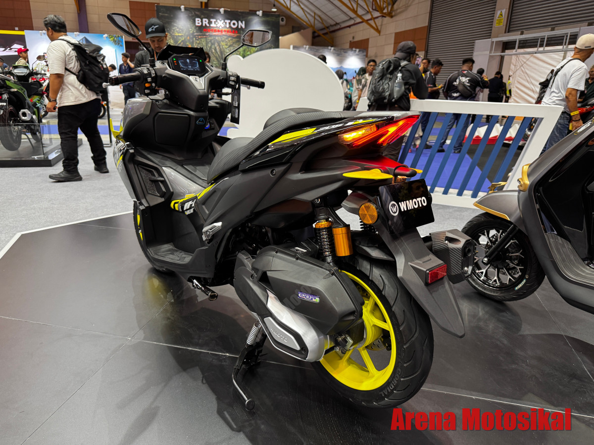 WMOTO Griffin 205 (2026) lancar di Malaysia Bike Show - Spesifikasi penuh, harga RM8,888 dan 4 warna pilihan