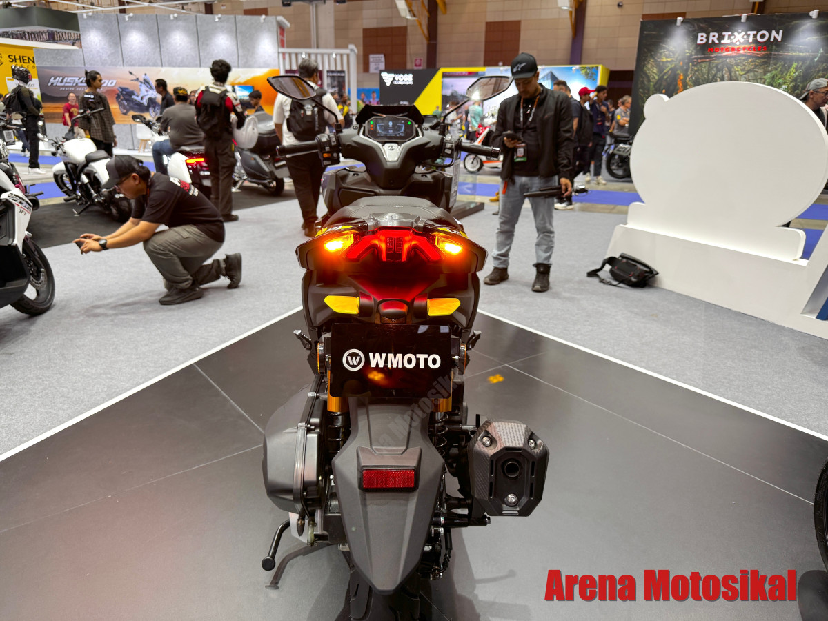 WMOTO Griffin 205 (2026) lancar di Malaysia Bike Show - Spesifikasi penuh, harga RM8,888 dan 4 warna pilihan